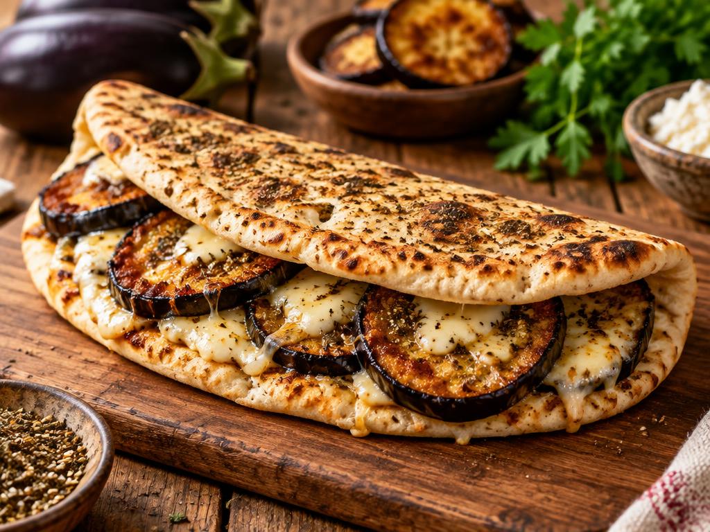 مشروحة جبنة مع زنجار